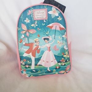 Loungefly Mary Poppins backpack and wallet